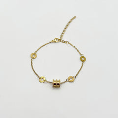 Round Roman Numerals Bcracelet
