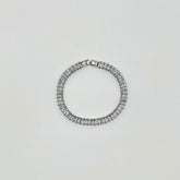 Silver Zircon Bracelet