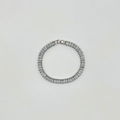Silver Zircon Bracelet