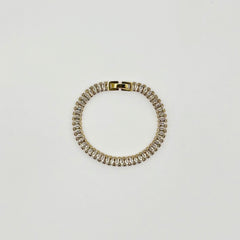 Gold Zircon Bracelet