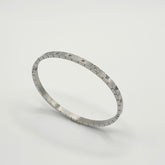 Thin Silver Streetwear Bangle