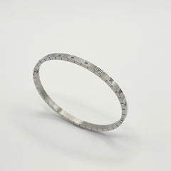 Thin Silver Streetwear Bangle
