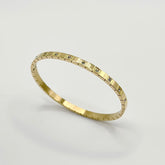 Thin Gold Streetwear Bangle