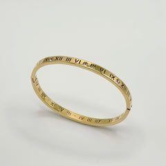 Roman Numerals Bangle