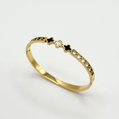Thin Clover Bangle