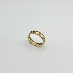 Roman Numerals Ring