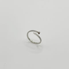 Classic Style Silver Ring