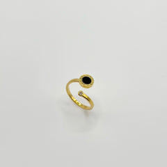 Roman Numeral Gold Ring