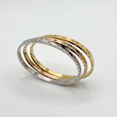 Thin Silver Streetwear Bangle