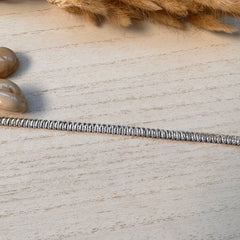 Silver Zircon Bracelet