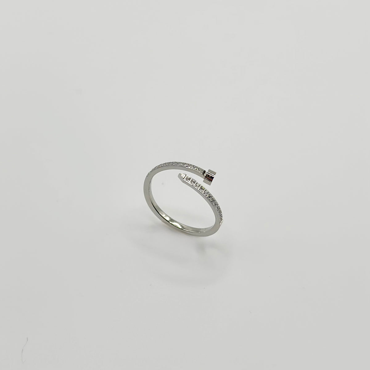 Classic Style Silver Ring