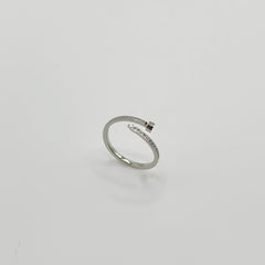 Classic Style Silver Ring